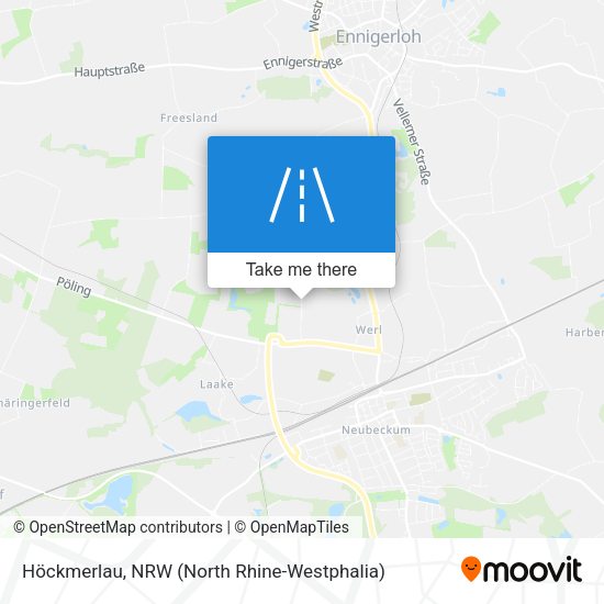 Höckmerlau map