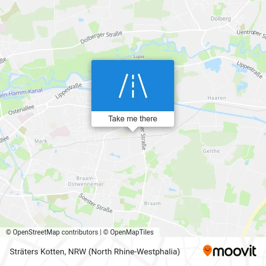 Карта Sträters Kotten