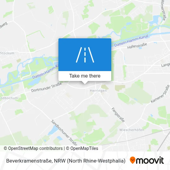 Beverkramenstraße map
