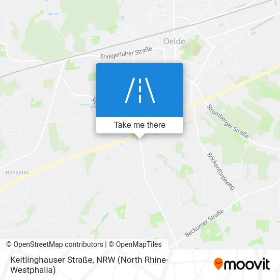 Keitlinghauser Straße map