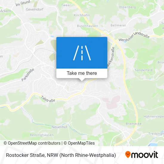 Карта Rostocker Straße