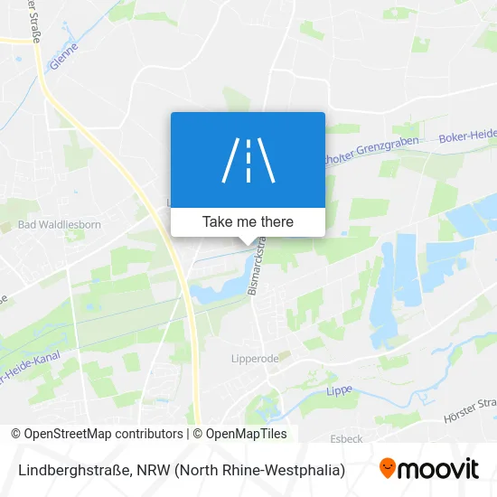 Lindberghstraße map