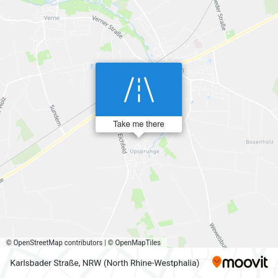 Karlsbader Straße map