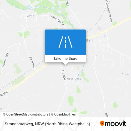 Карта Strandasterweg