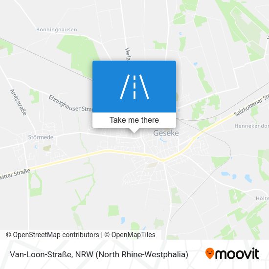 Van-Loon-Straße map