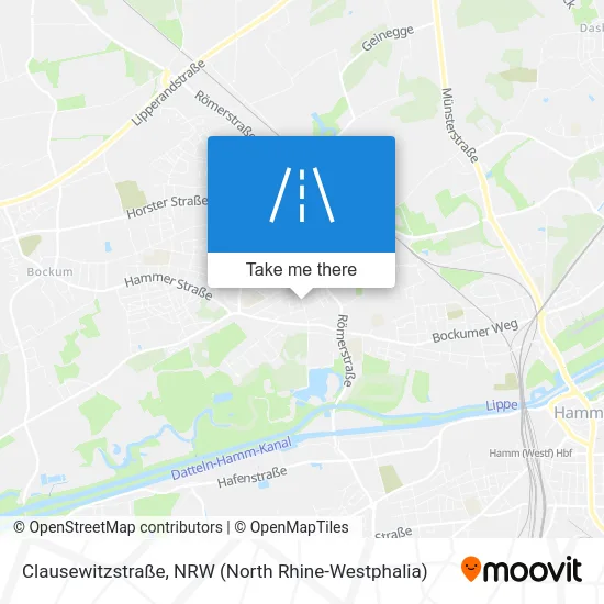 Clausewitzstraße map