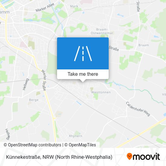 Künnekestraße map