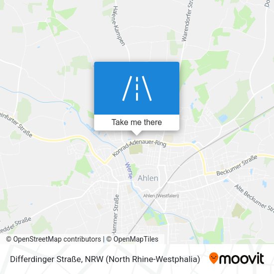 Differdinger Straße map