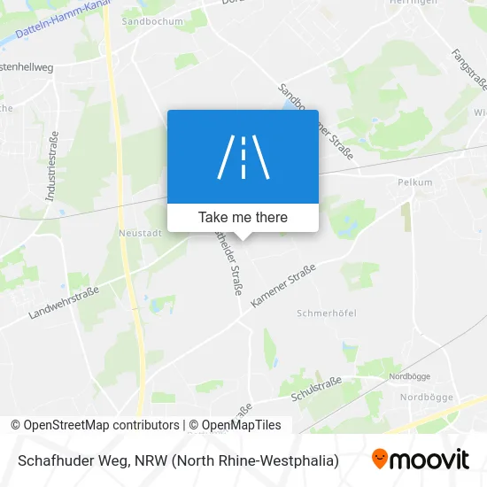 Карта Schafhuder Weg