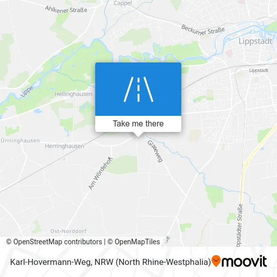 Karl-Hovermann-Weg map