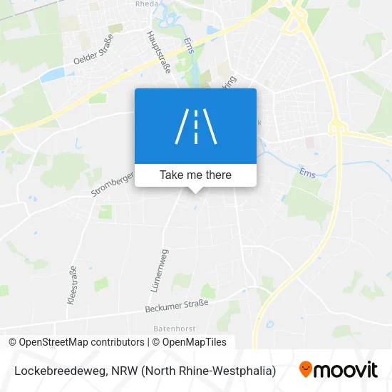 Карта Lockebreedeweg