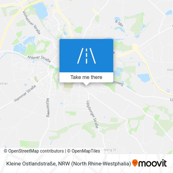Kleine Ostlandstraße map