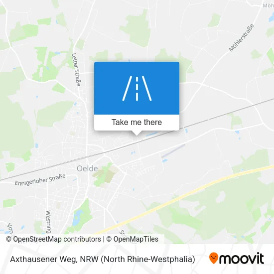 Карта Axthausener Weg
