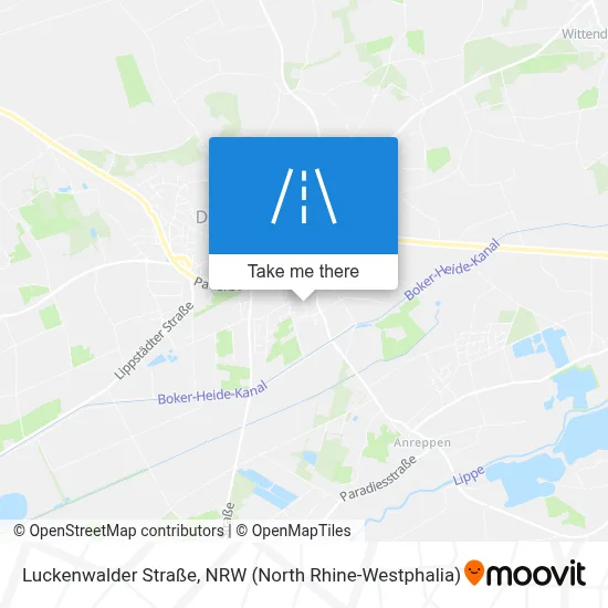 Luckenwalder Straße map