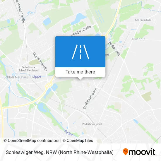 Карта Schleswiger Weg