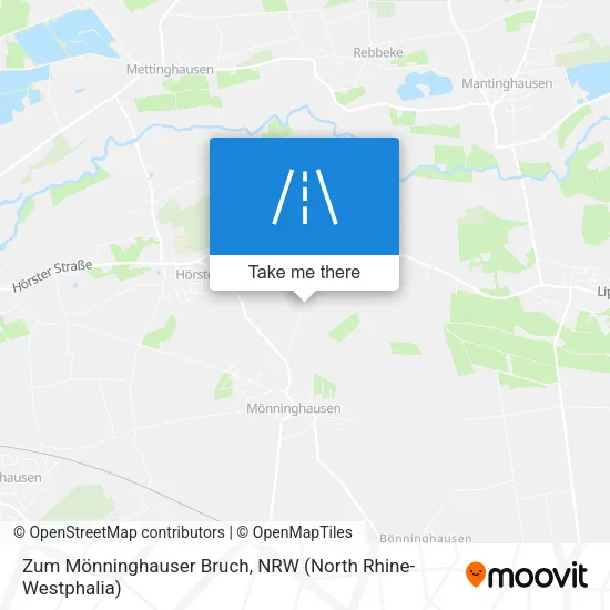 Карта Zum Mönninghauser Bruch