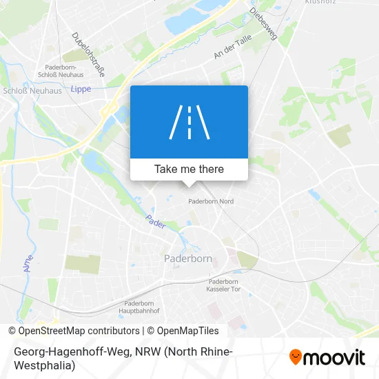 Georg-Hagenhoff-Weg map