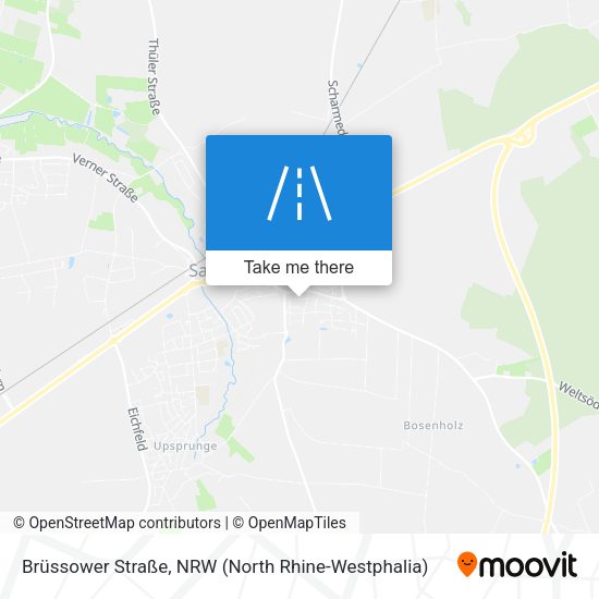 Brüssower Straße map