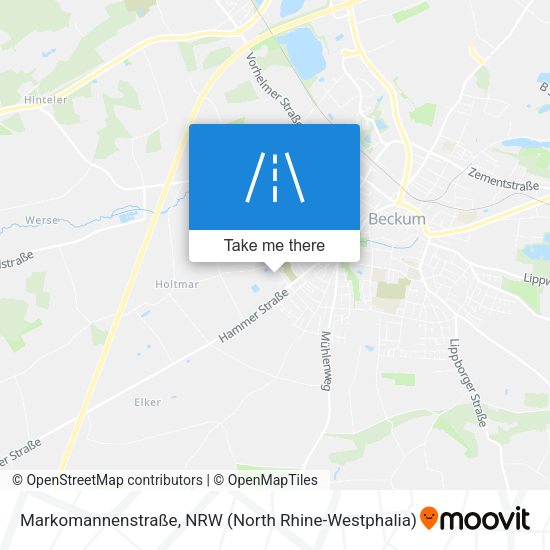 Markomannenstraße map