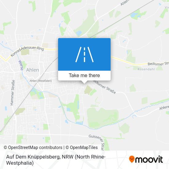 Auf Dem Knüppelsberg map