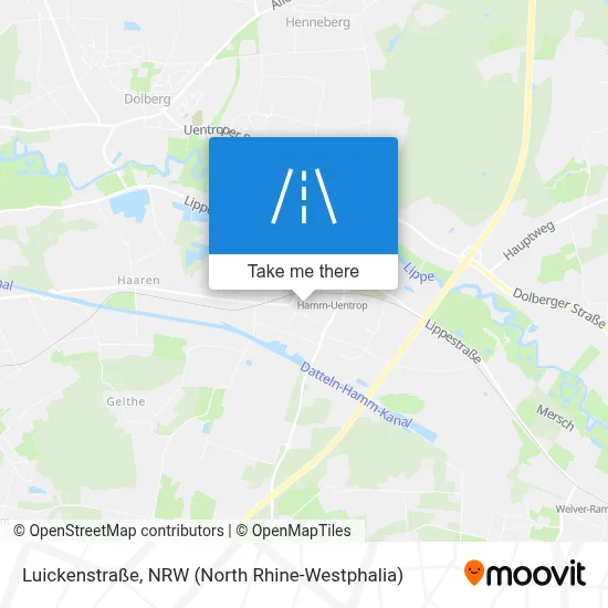 Luickenstraße map