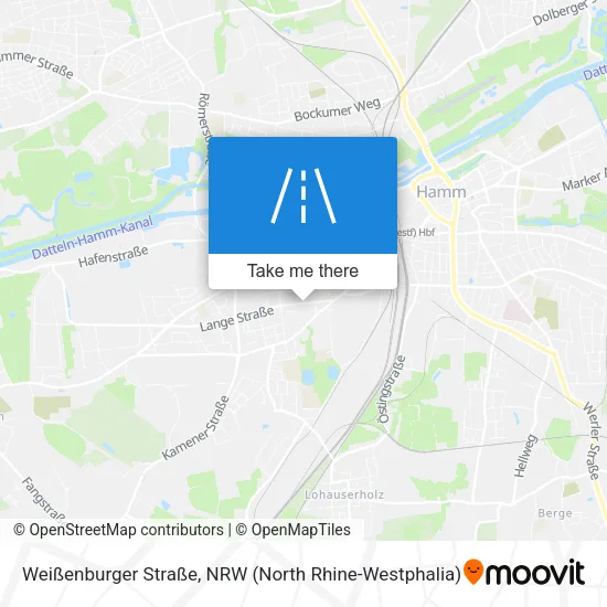 Карта Weißenburger Straße