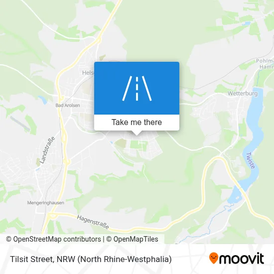 Tilsiter Straße map