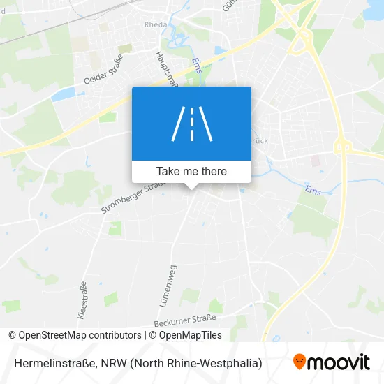 Карта Hermelinstraße