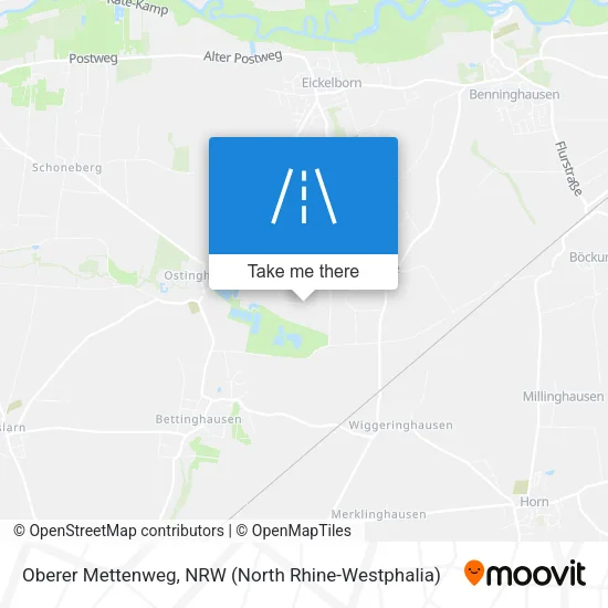 Карта Oberer Mettenweg