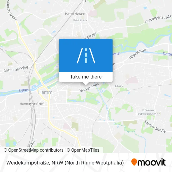 Weidekampstraße map