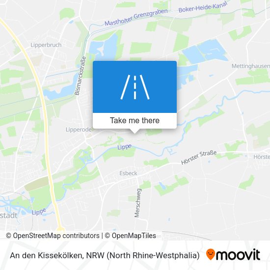 An den Kissekölken map
