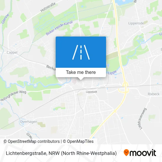 Lichtenbergstraße map