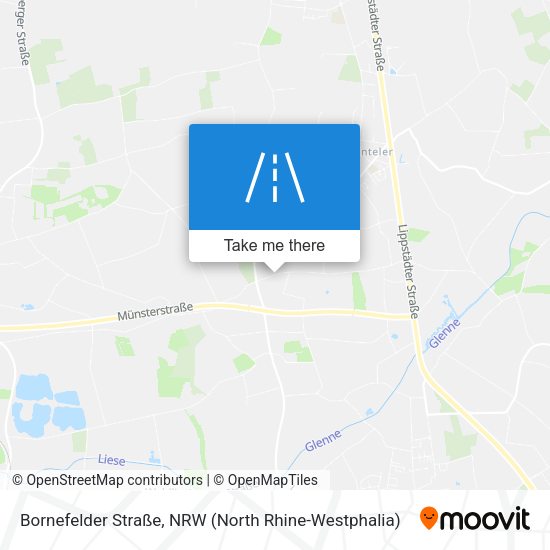 Bornefelder Straße map