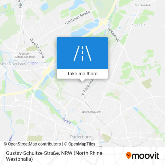 Карта Gustav-Schultze-Straße