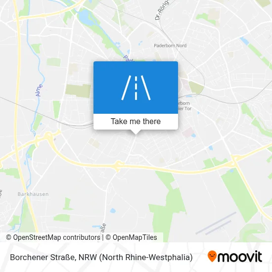 Borchener Straße map