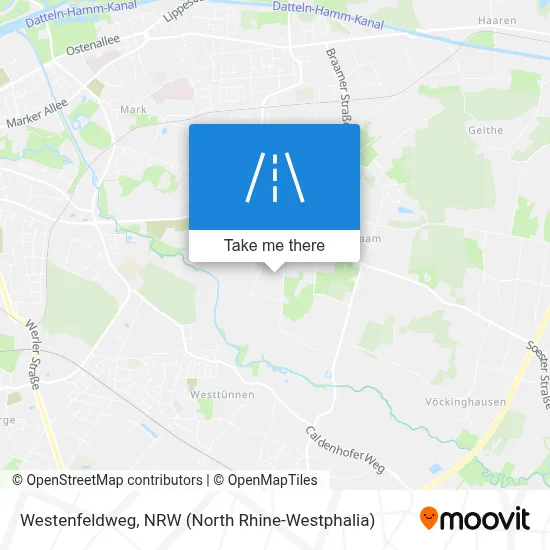 Westenfeldweg map