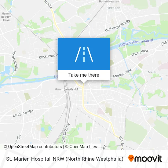 St.-Marien-Hospital map