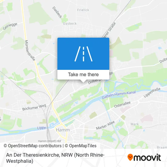 An Der Theresienkirche map