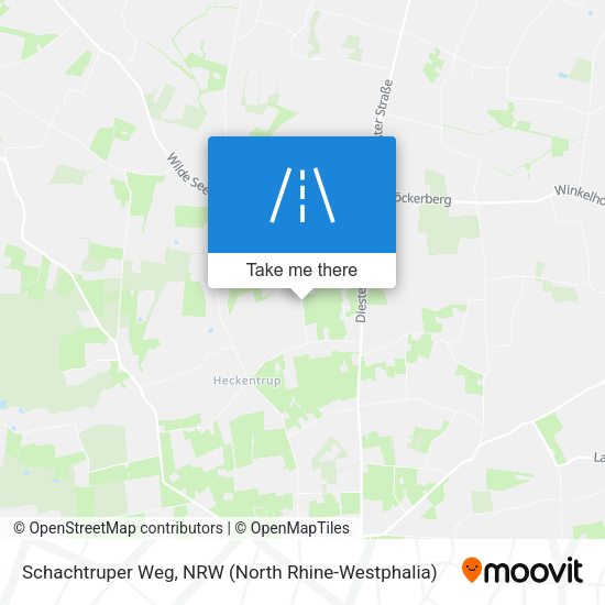 Schachtruper Weg map