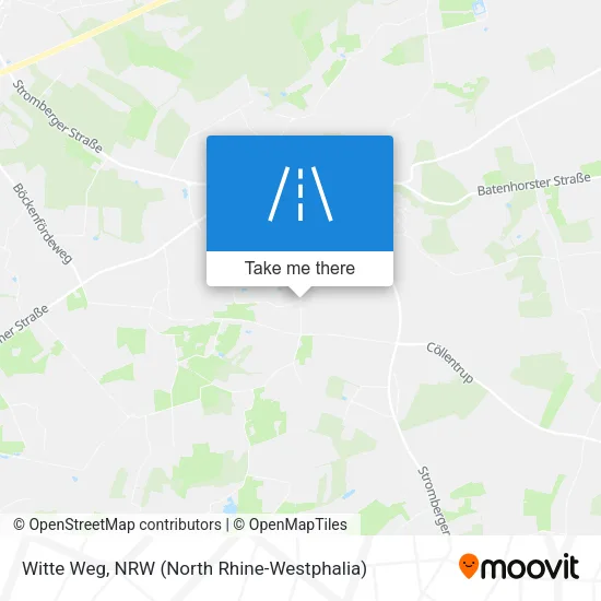 Карта Witte Weg