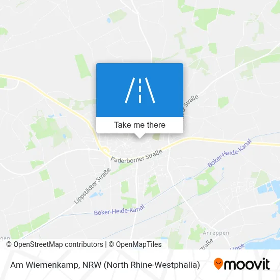 Am Wiemenkamp map
