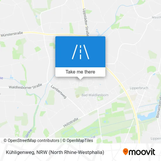 Карта Kühligenweg
