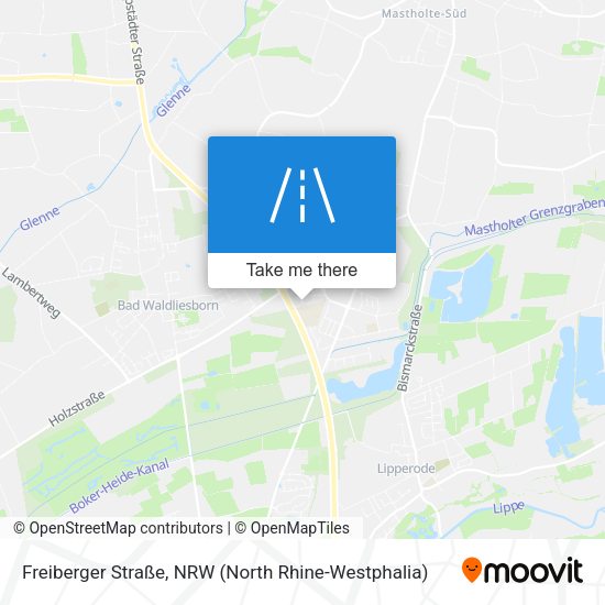 Freiberger Straße map