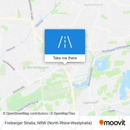 Freiberger Straße map