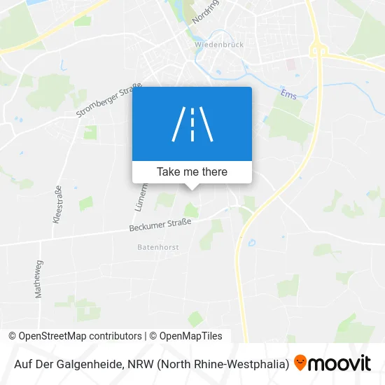 Карта Auf Der Galgenheide