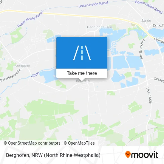 Карта Berghöfen