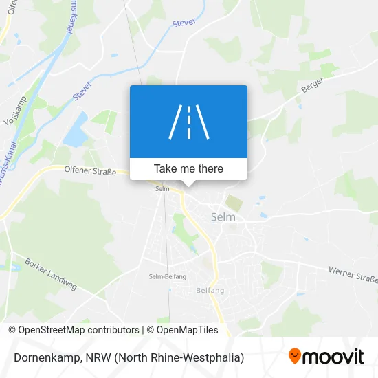 Dornenkamp map
