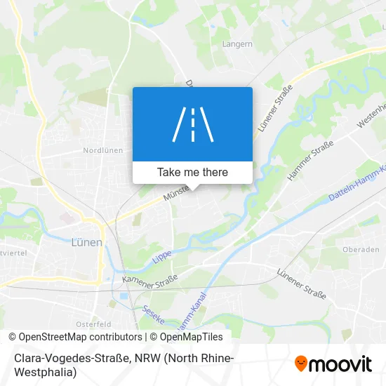 Карта Clara-Vogedes-Straße