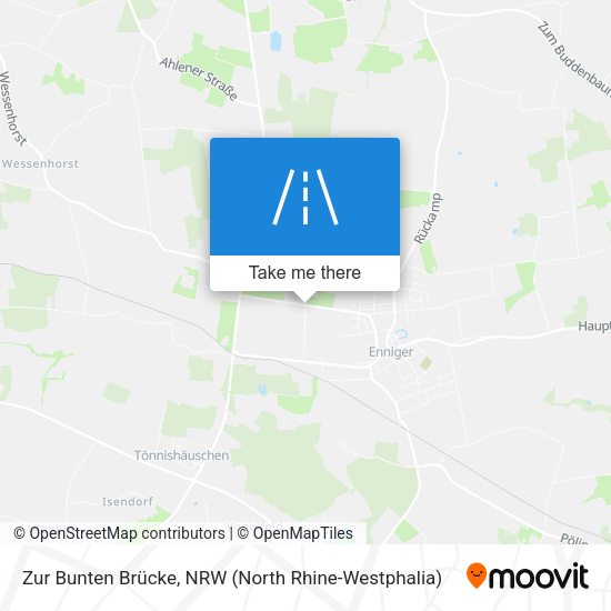 Zur Bunten Brücke map