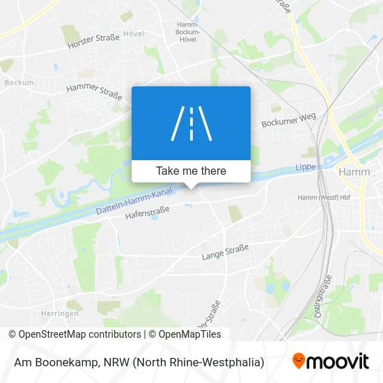 Am Boonekamp map